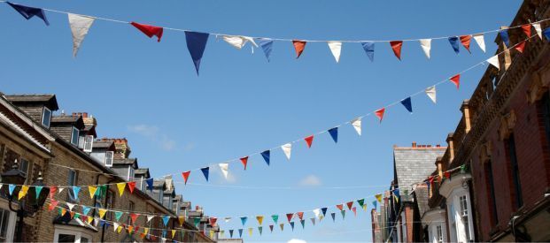 Bunting for Liberation Day