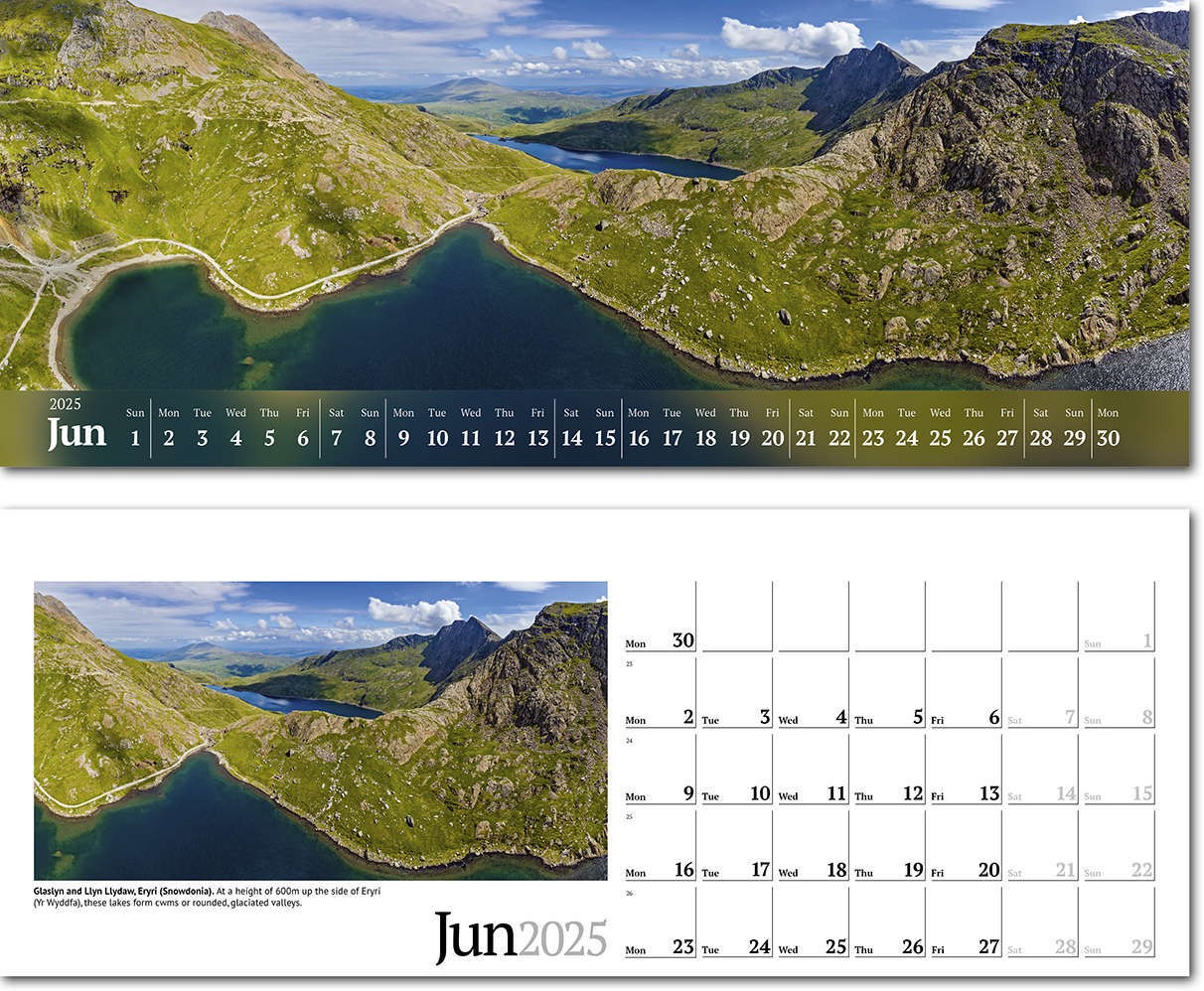 Wild Britain Desk Calendar