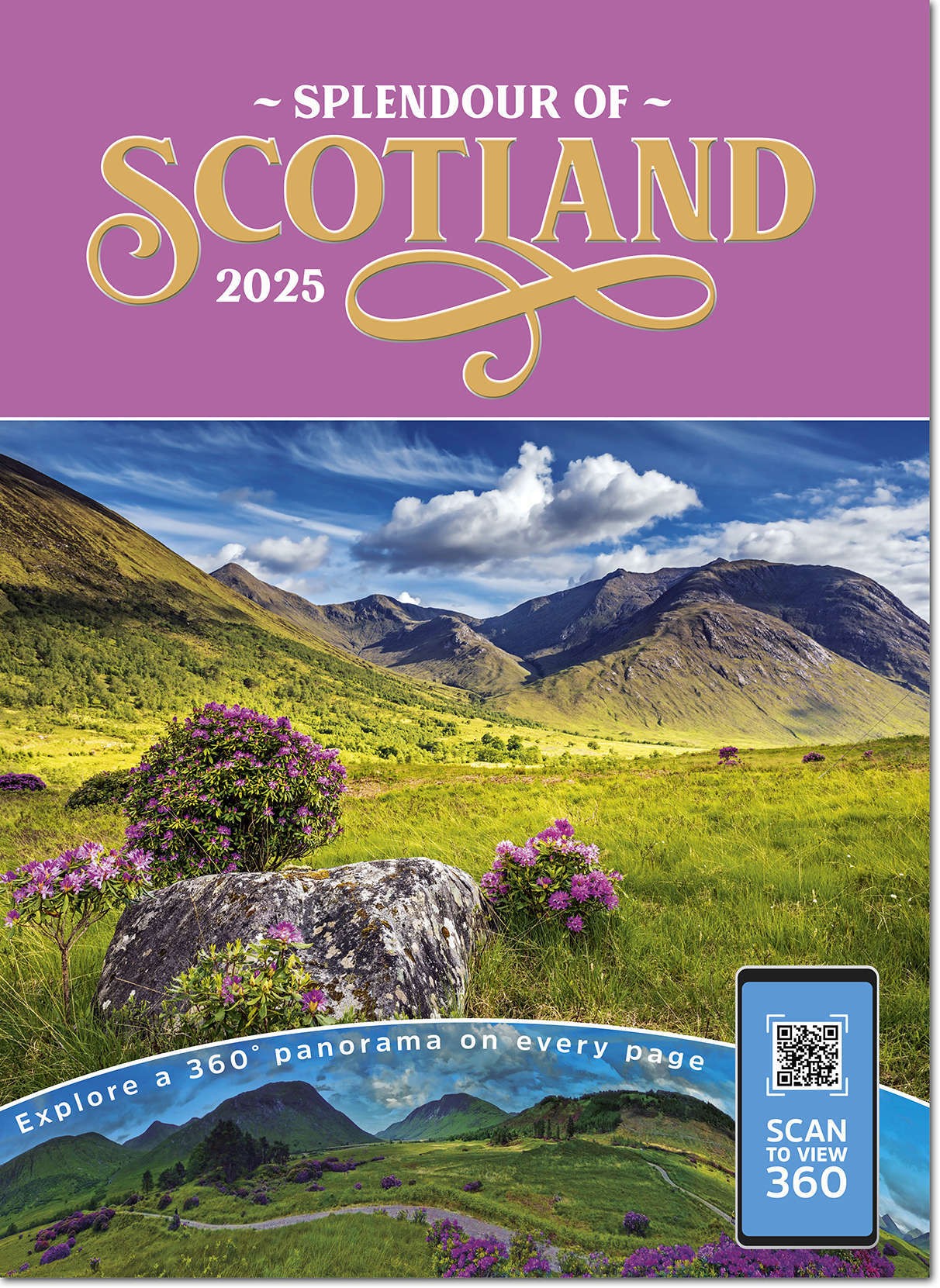 Splendour of Scotland Calendar 2025 Rose Calendars
