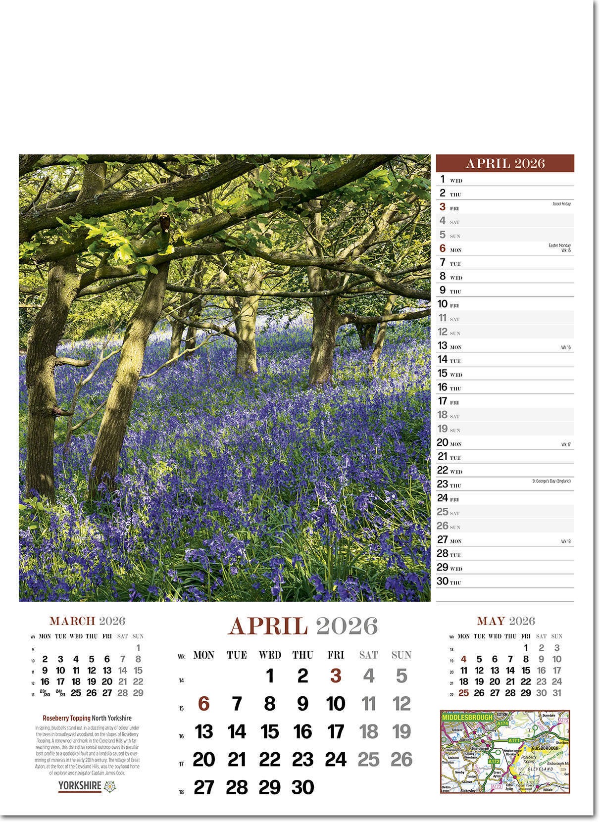 Yorkshire Calendar