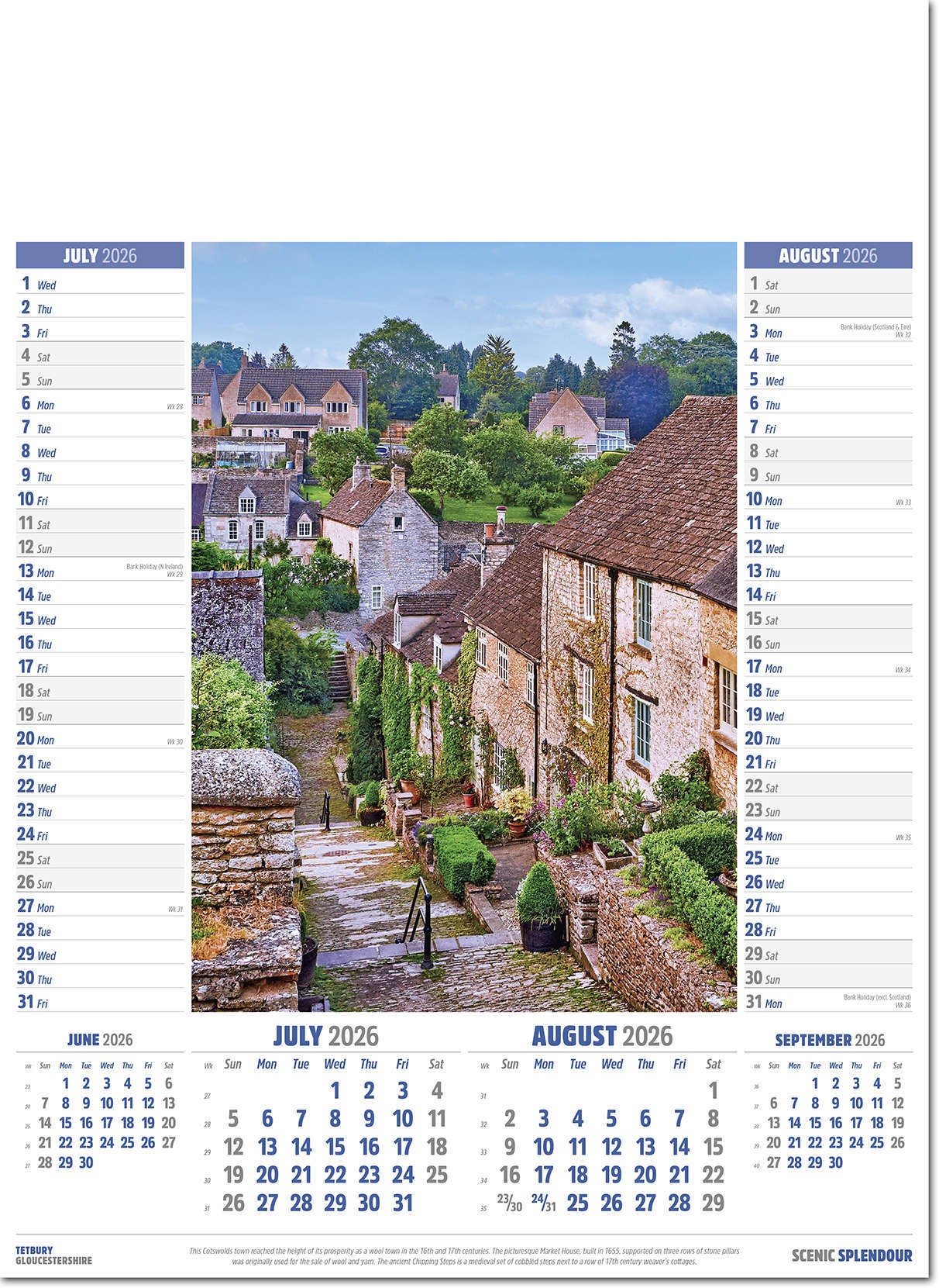 Scenic Splendour Calendar