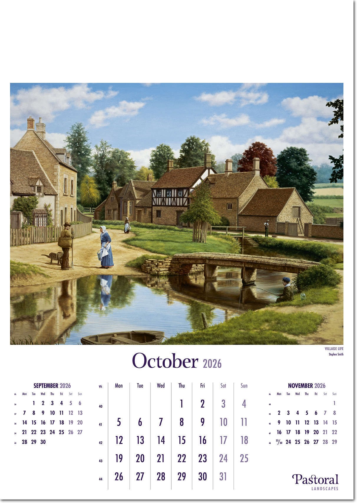 Pastoral Landscapes Calendar