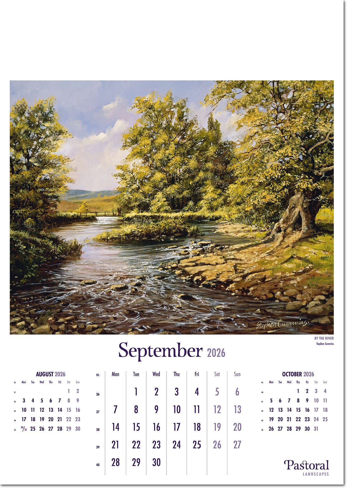 Pastoral Landscapes Calendar