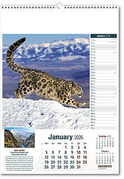 Endangered Species Calendar