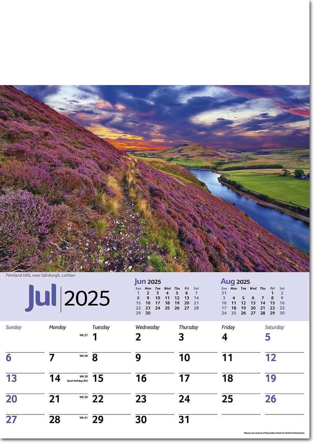 Pride of Scotland Calendar